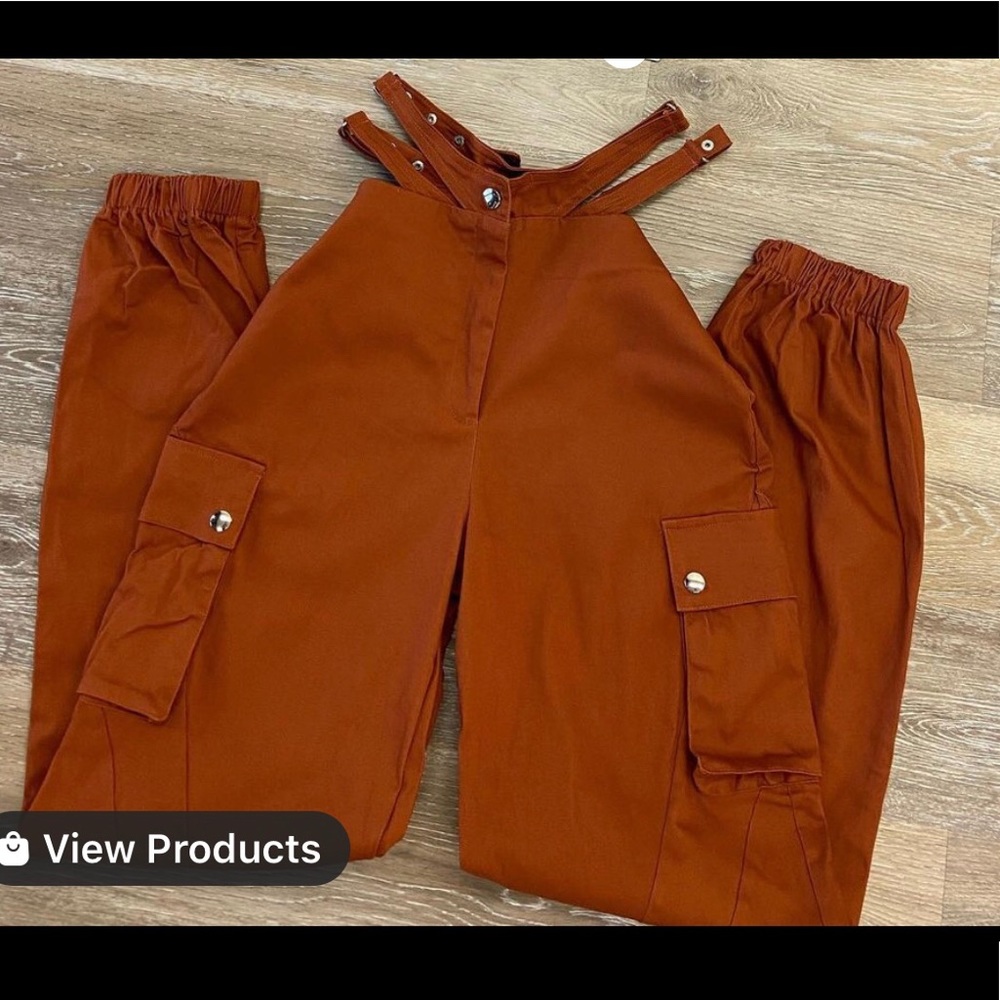 Thong jogger pants